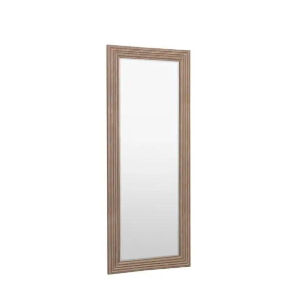 Rectangle Full Length Leaner Mirror - Gold