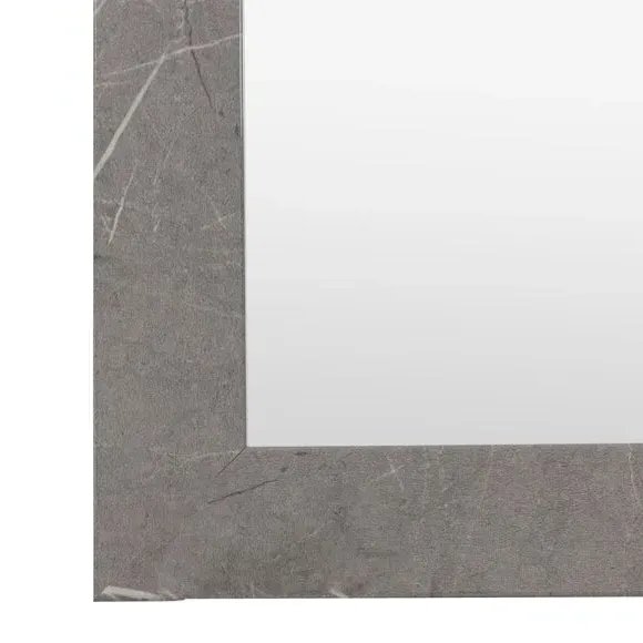Rectangle Full Length Leaner Mirror - Grey