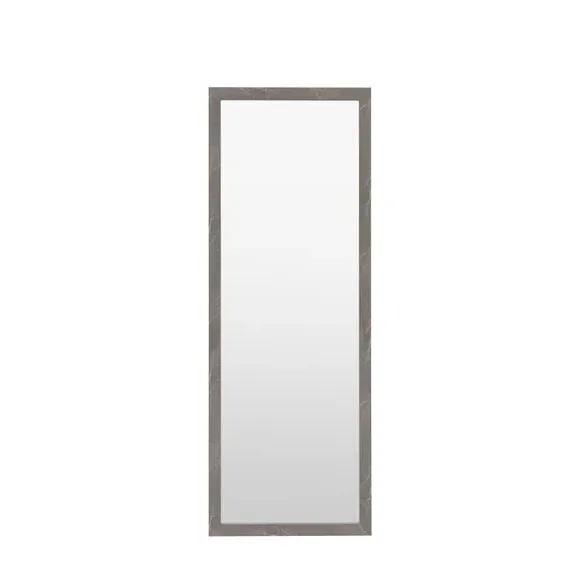 Rectangle Full Length Leaner Mirror - Grey