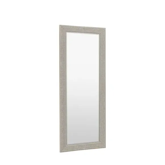 Rectangle Full Length Leaner Mirror - Silver