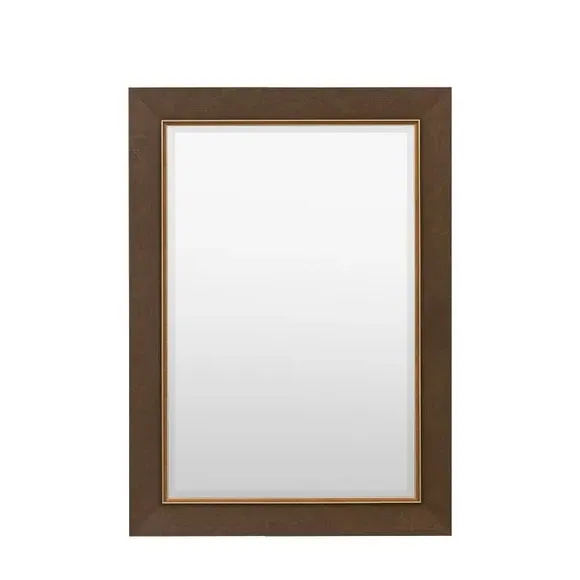 Rectangle Wall Mirror - Bronze image