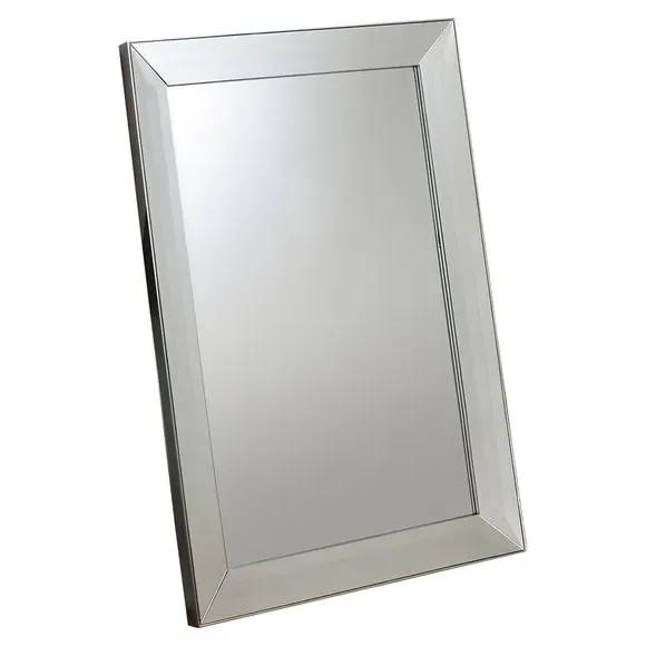Rectangle Wall Mirror - Clear, Beveled Glass