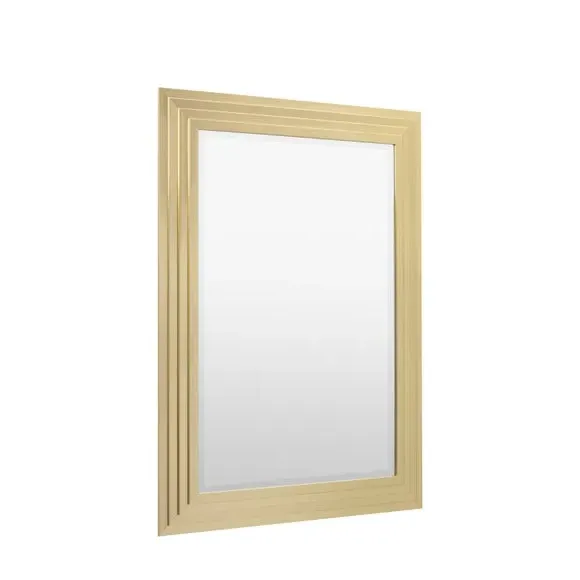 Rectangle Wall Mirror - Gold