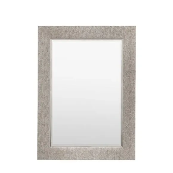Rectangle Wall Mirror - Silver image