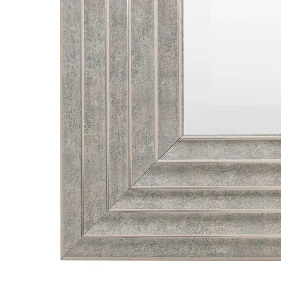 Rectangle Wall Mirror - Silver