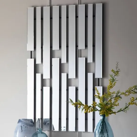 Rectangle Wall Mirror with Bevelled Glass - Clear image