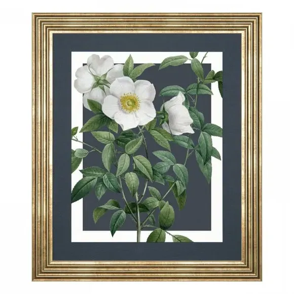 Rectangular Canvas Print - Green, Framed