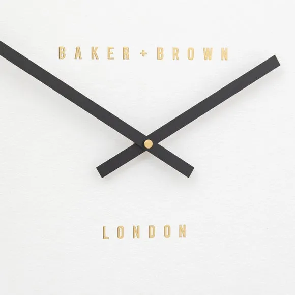 Round Wall Clock Silent Sweep - Black