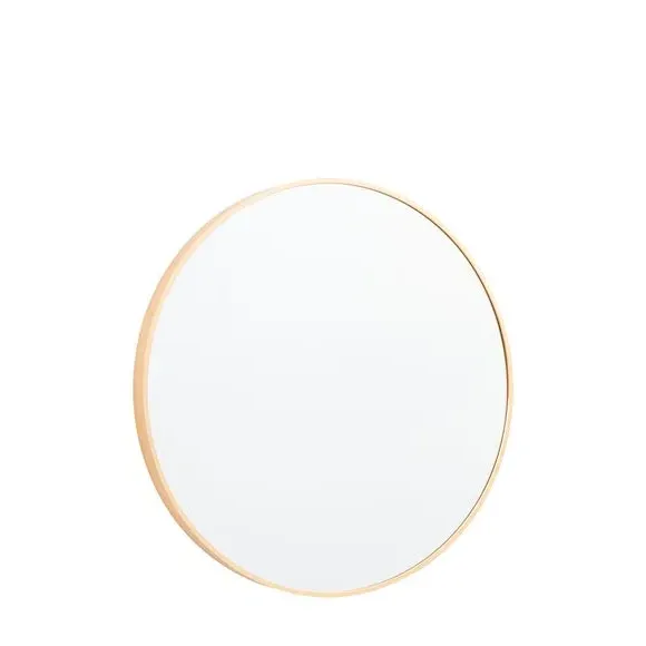 Round Wall Mirror - Gold Frame