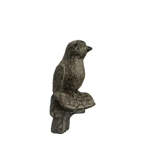Set of 2 Bird Pot Hangers - White, Polyresin