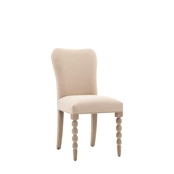 Set of 2 Dining Chairs - Natural, Oak