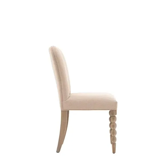 Set of 2 Dining Chairs - Natural, Oak