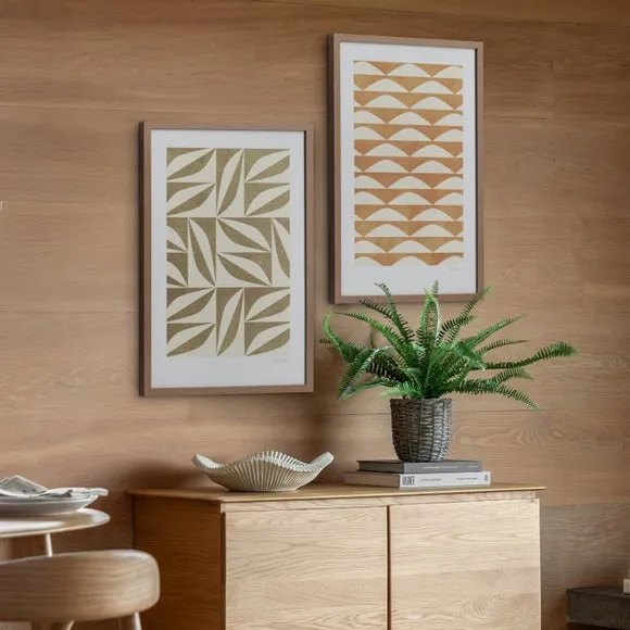Set of 2 Framed Prints - Multicolor image