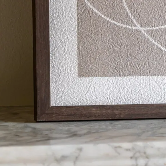 Set of 2 Framed Prints - Natural