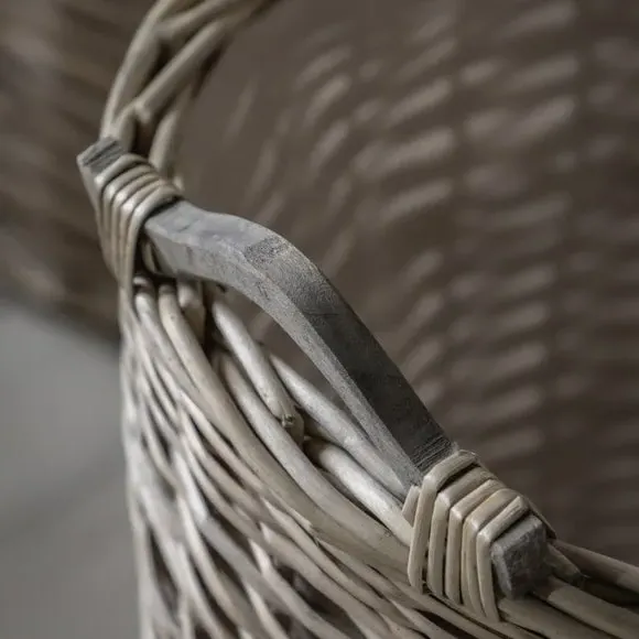 Set of 2 Jumbo Storage Baskets - Natural, Woven