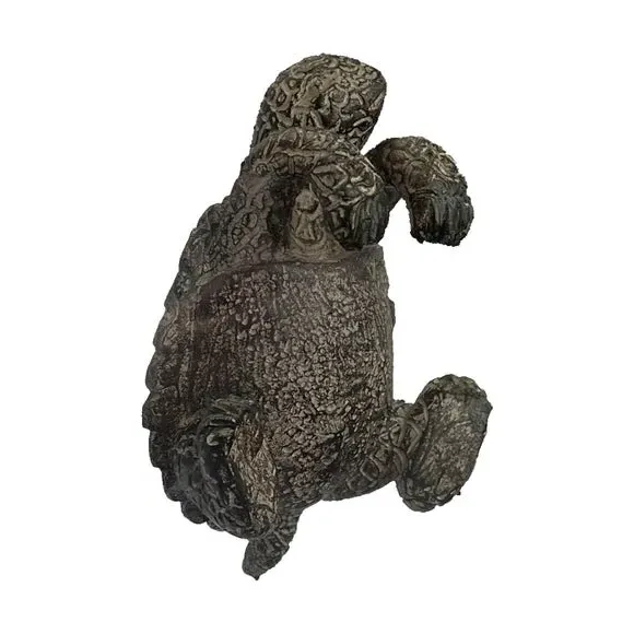 Set of 2 Tortoise Pot Hangers - Natural, Polyresin