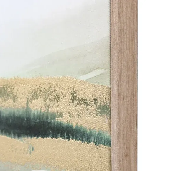 Set of 3 Triptych Canvas Prints - Natural Frame