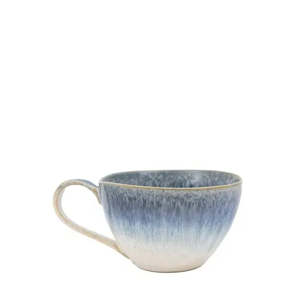 Set of 4 Mugs with Reactive Glaze - Ink, Ceramic