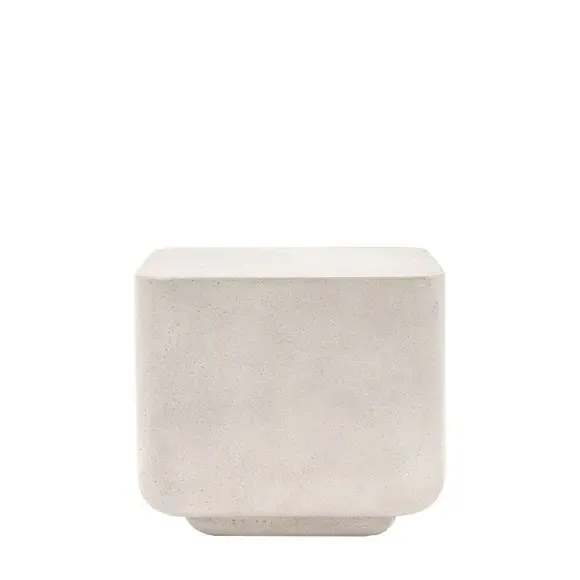 Side Table Contemporary Design - Grey, GRC image