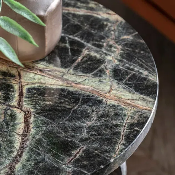 Side Table - Forest, Marble
