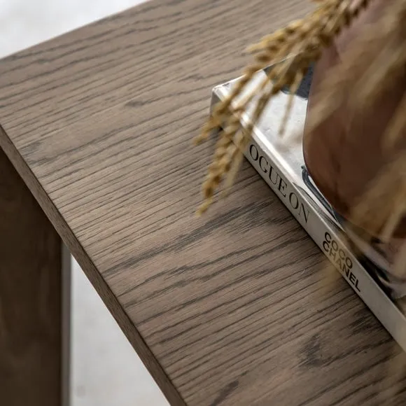 Side Table - Natural, Oak Veneer