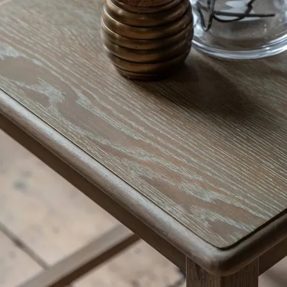 Side Table with Bobbin Legs - Natural, Oak