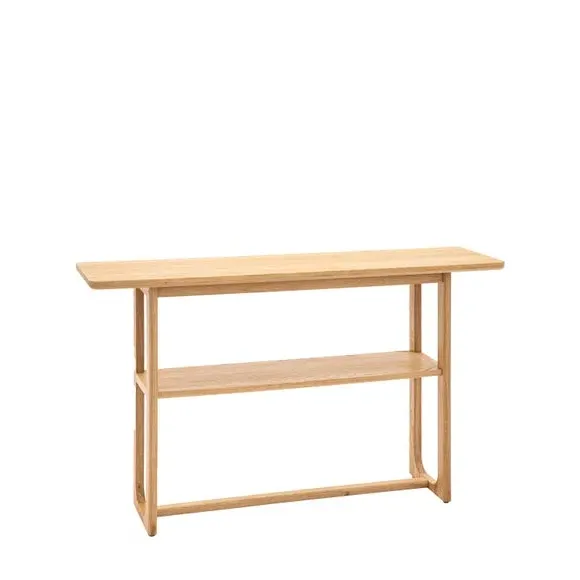 Slim Console Table - Natural, Oak