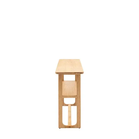 Slim Console Table - Natural, Oak