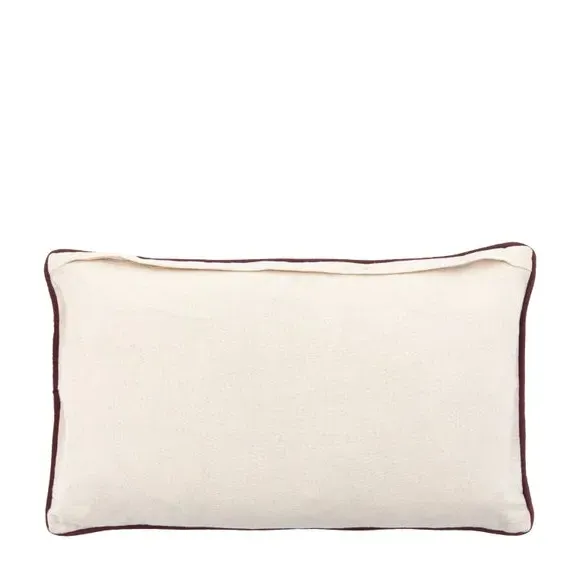 Square Christmas Cushion - Natural