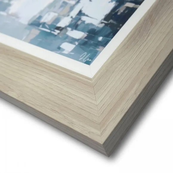 Square Framed Canvas Print - Multicolor