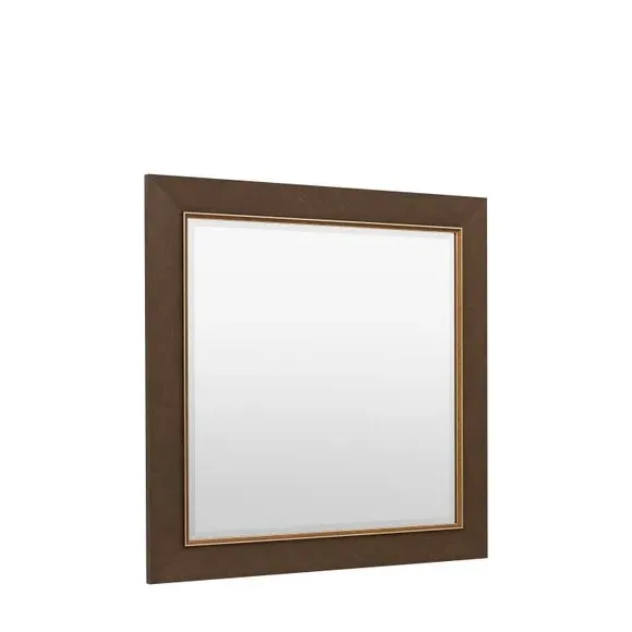 Square Wall Mirror - Bronze
