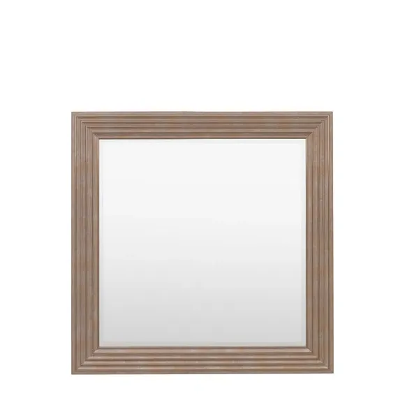 Square Wall Mirror - Gold image