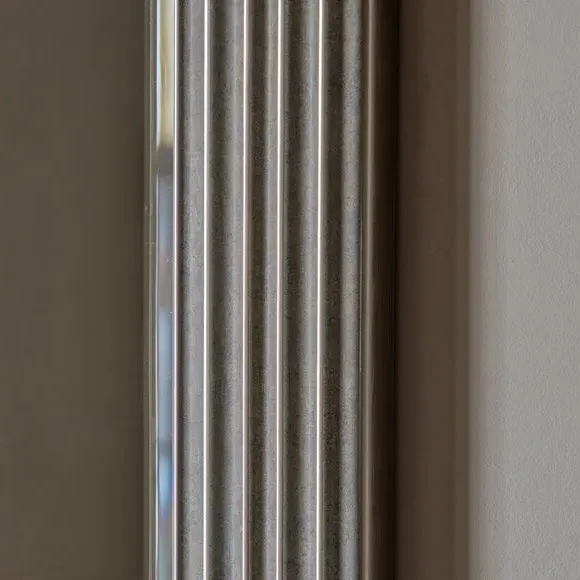 Square Wall Mirror - Silver