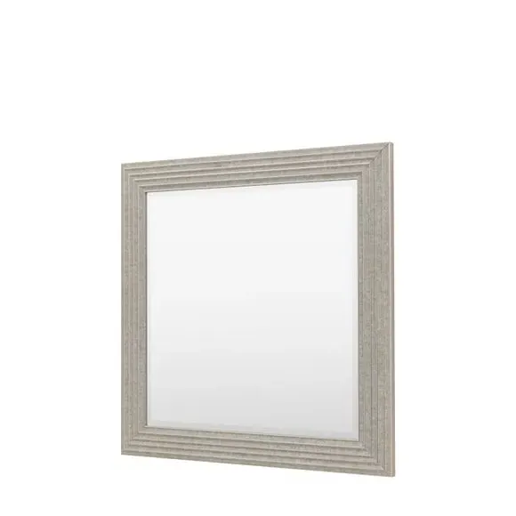 Square Wall Mirror - Silver