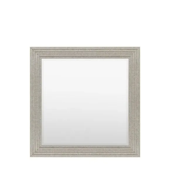 Square Wall Mirror - Silver