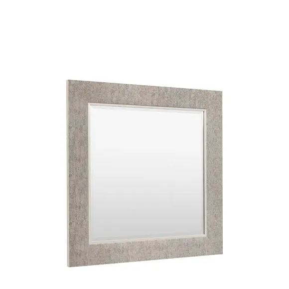 Square Wall Mirror - Silver