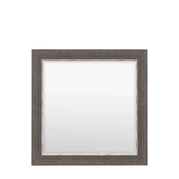 Square Wall Mirror - Silver