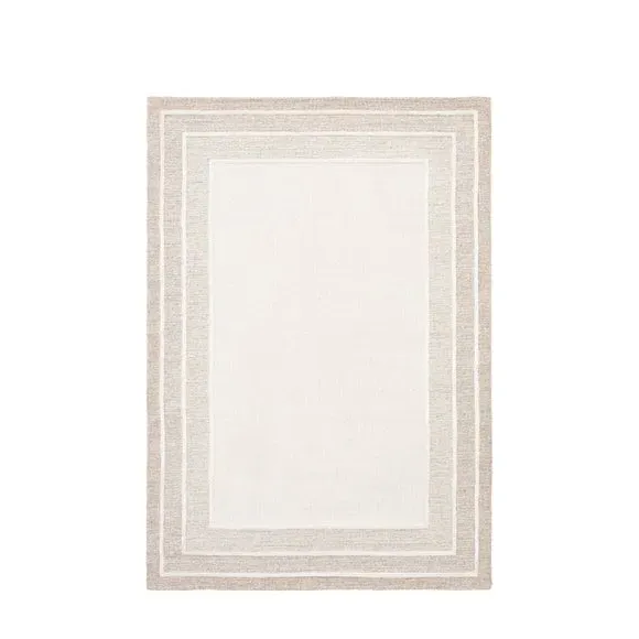 Tonal Border Rug - Cedar, Sage & Cream image