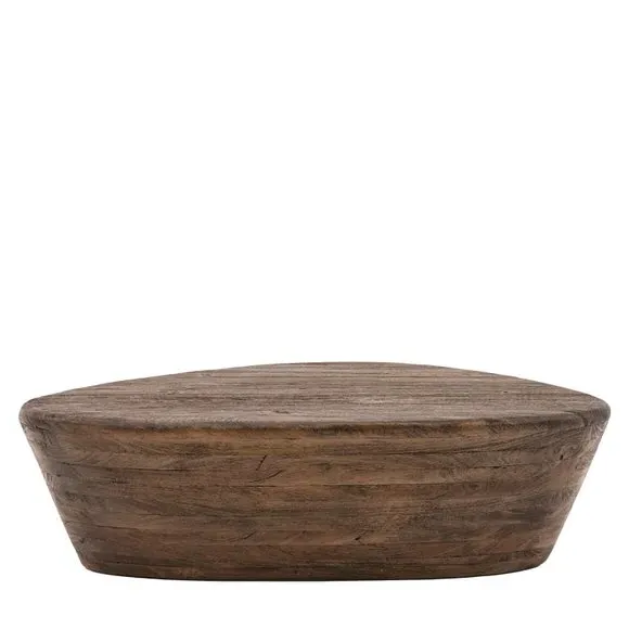 Triangular Coffee Table - Brown, Mango Wood