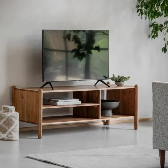 TV Unit for 65" TVs - Natural, Mango Wood image