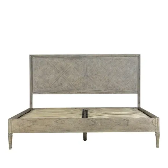 Wooden Bed Frame - Natural, Mindy Ash