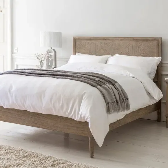 Wooden Bed Frame - Natural, Mindy Ash image