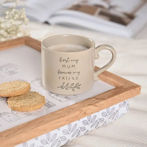 300ml Mug with Glazed Finish - Brown, Stoneware image