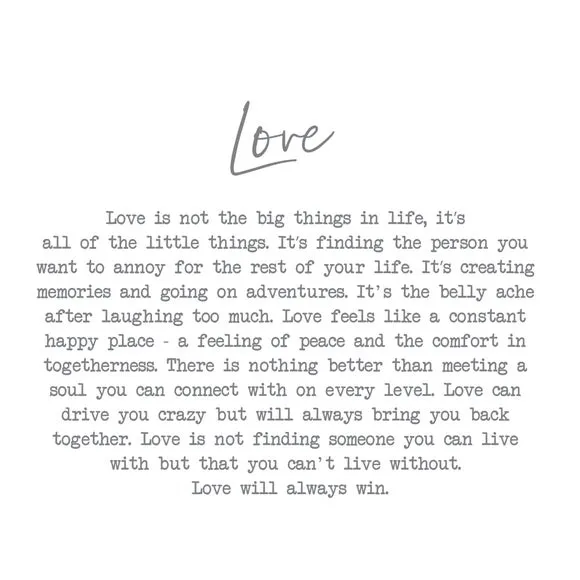 Stoneware Mug with Quote - White, Matte Finish