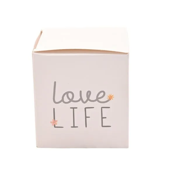 Tin Candle with Berry Scent - Pink