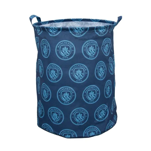 Storage Hamper with Handles - Blue, Fabric
