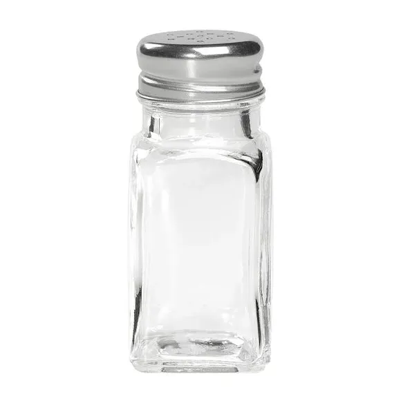 Salt Pepper Shaker - Clear, Glass