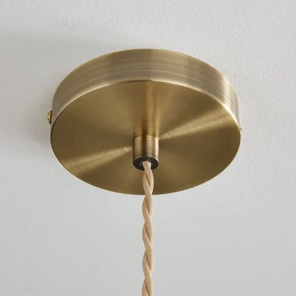 Adjustable Pendant Light - Off-White, Ceramic