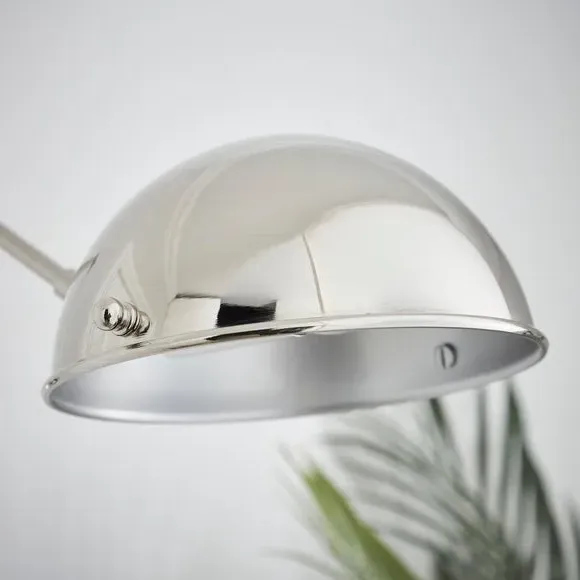 Adjustable Wall Light Industrial Style - Silver