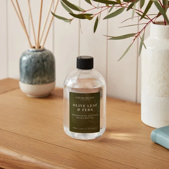 Diffuser Refill Olive Leaf & Fern - Green image